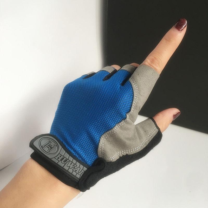 Sports Half-finger Gloves Men and Women Equipment Training Yoga Outdoor Cycling Non-slip Wear-resistant Summer Breathable Fitness Gloves