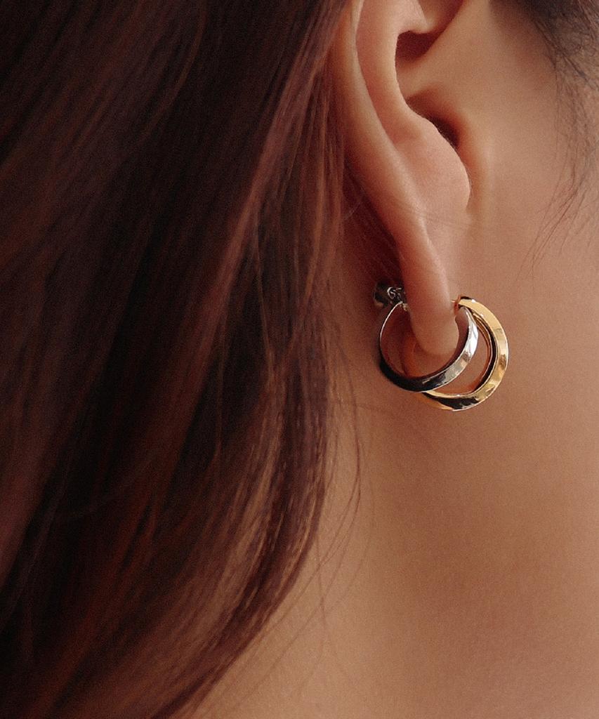 Rita Monica Metal Combi Earrings