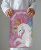 30x50 unicorn kindergarten towel 100% cotton