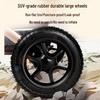 Lightweight Reversible Baby Stroller, One-Click Fold, High Landscape, Shock Absorption, All-Season, Four-Wheel Baby Carriage.