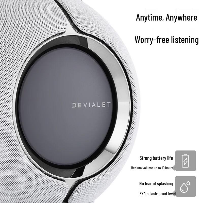 DEVIALET Mania High-Fidelity Portable Bluetooth Speaker