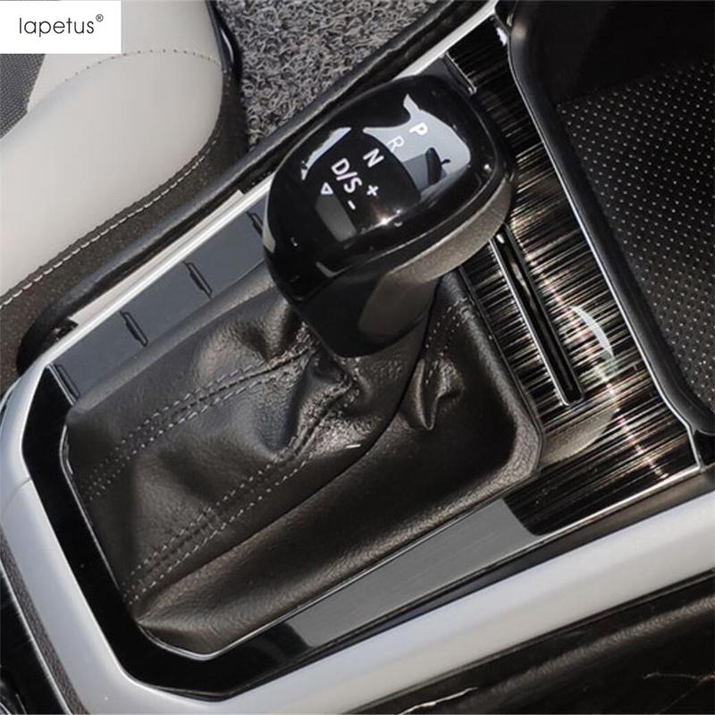 Central Control Gear Shift Panel Decoration Cover Trim For VW Volkswagen Polo - Car Stainless Steel Interior Accessories