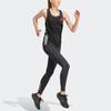 Adidas Adizero Promo Running Tank Top Three Stripe Color Block Sleeveless Women Tops Black IK3988