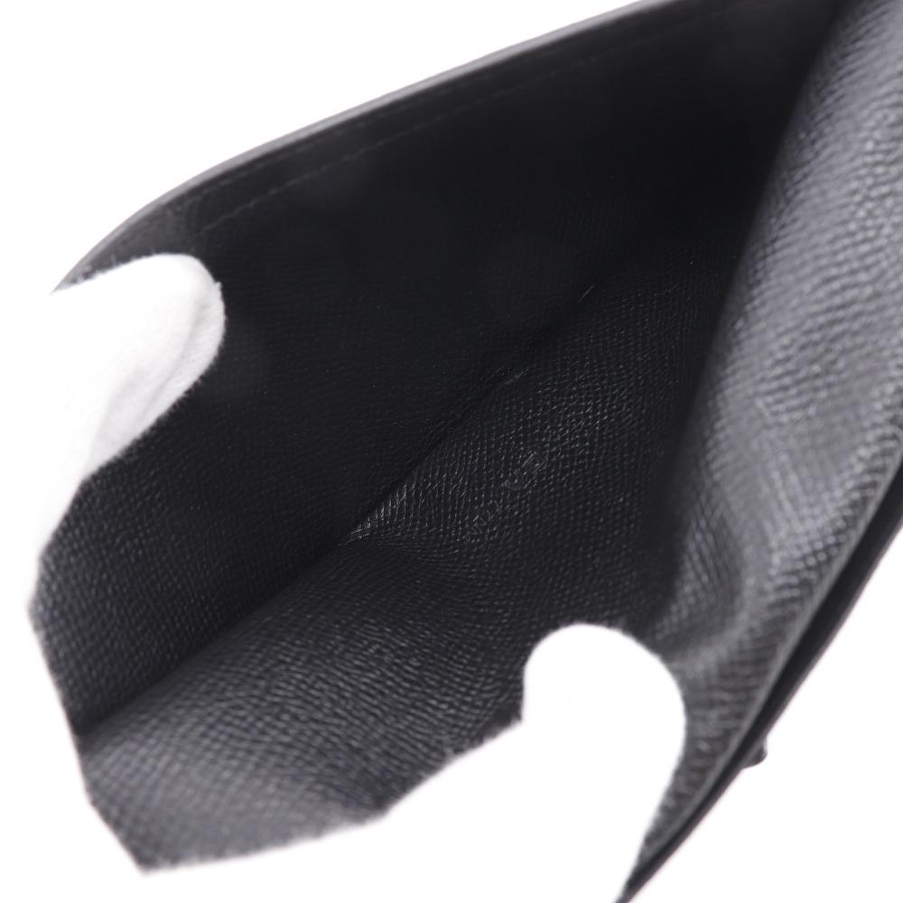 HERMES Bean Purse Black / SilverHardware Courchevel unisex Used