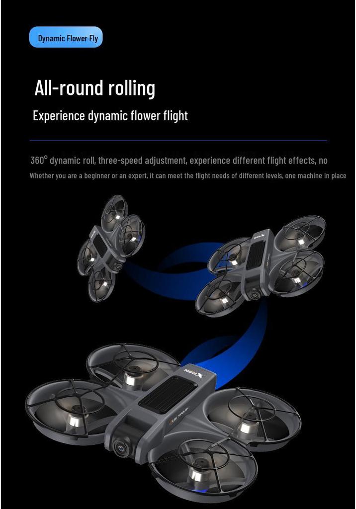 Cross X226 HD Drohne mit VR-Fernbedienung, Dual-Bildübertragung & bürstenlosem ESC-Kamera.