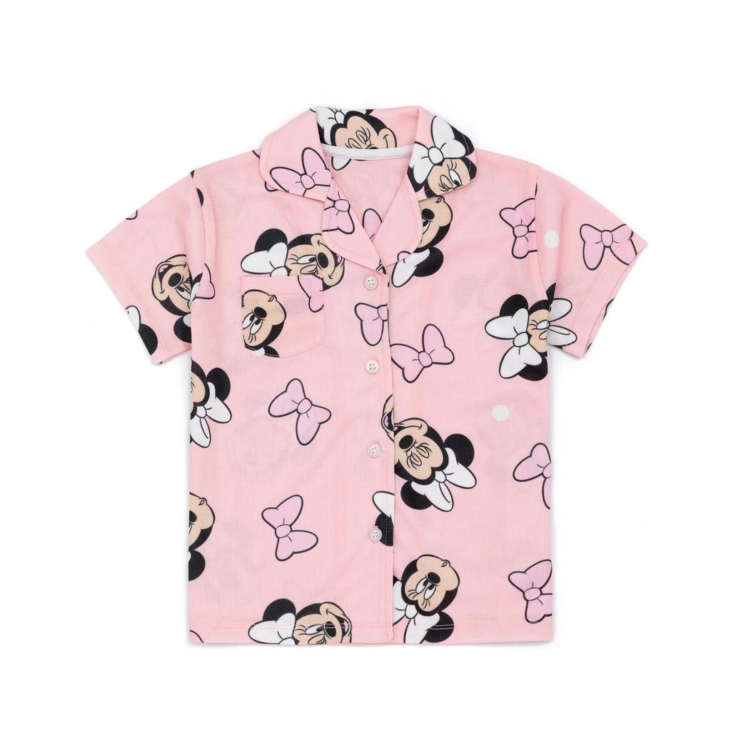 Disney Girls Minnie Mouse Pajamas Set