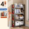 Jingyuheng 4-Tier Floor-Standing Kitchen Storage Rack