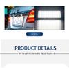2Pcs Car LED Rear License Plate Light Number Plate Lamp White For Hyundai i30 PD 2017- i30 PD PDE 2016- i30 N i30N PD 2017- License Plate Lights 2
