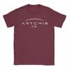 Artemis Weltraumforschung T-Shirt Mode T-Shirts Kurzarm YK Retro T-Shirt Sommer Baumwolle Übergröße Kleidung