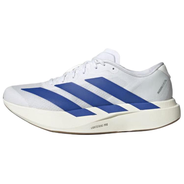 Adidas Adizero Evo SL White Royal Blue Men Sneakers Cloud-White Pure-Ruby JS4494