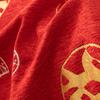 Festive Big Red Sofa Seat Cushion Universal In All Seasons Wedding Room Decoration Arrangement Cover Cloth Towel Wedding Non-Slip Cover