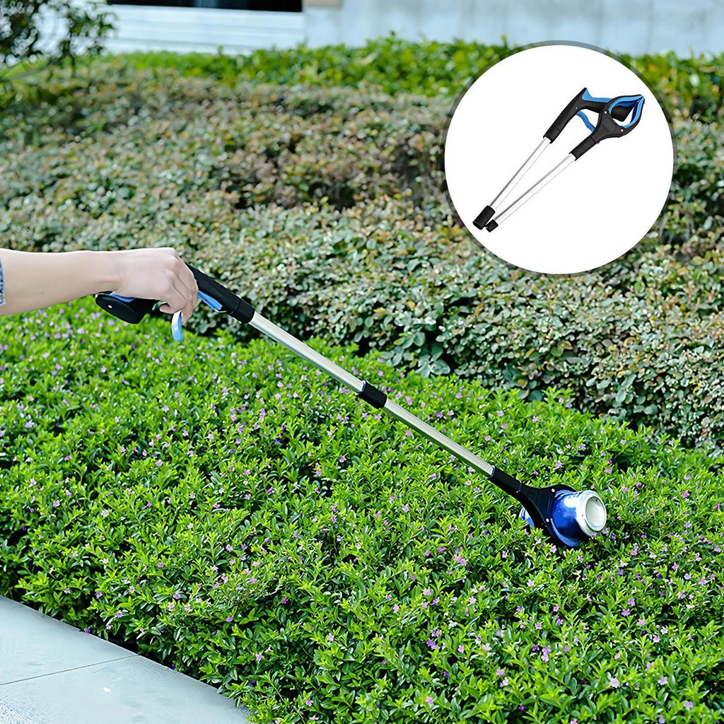 Grabber Reacher Tool For Seniors Foldable Pick Up Stick 33 Inch Gripper And Reaching Tool Heavy Duty Pick Up Stick For Seniors