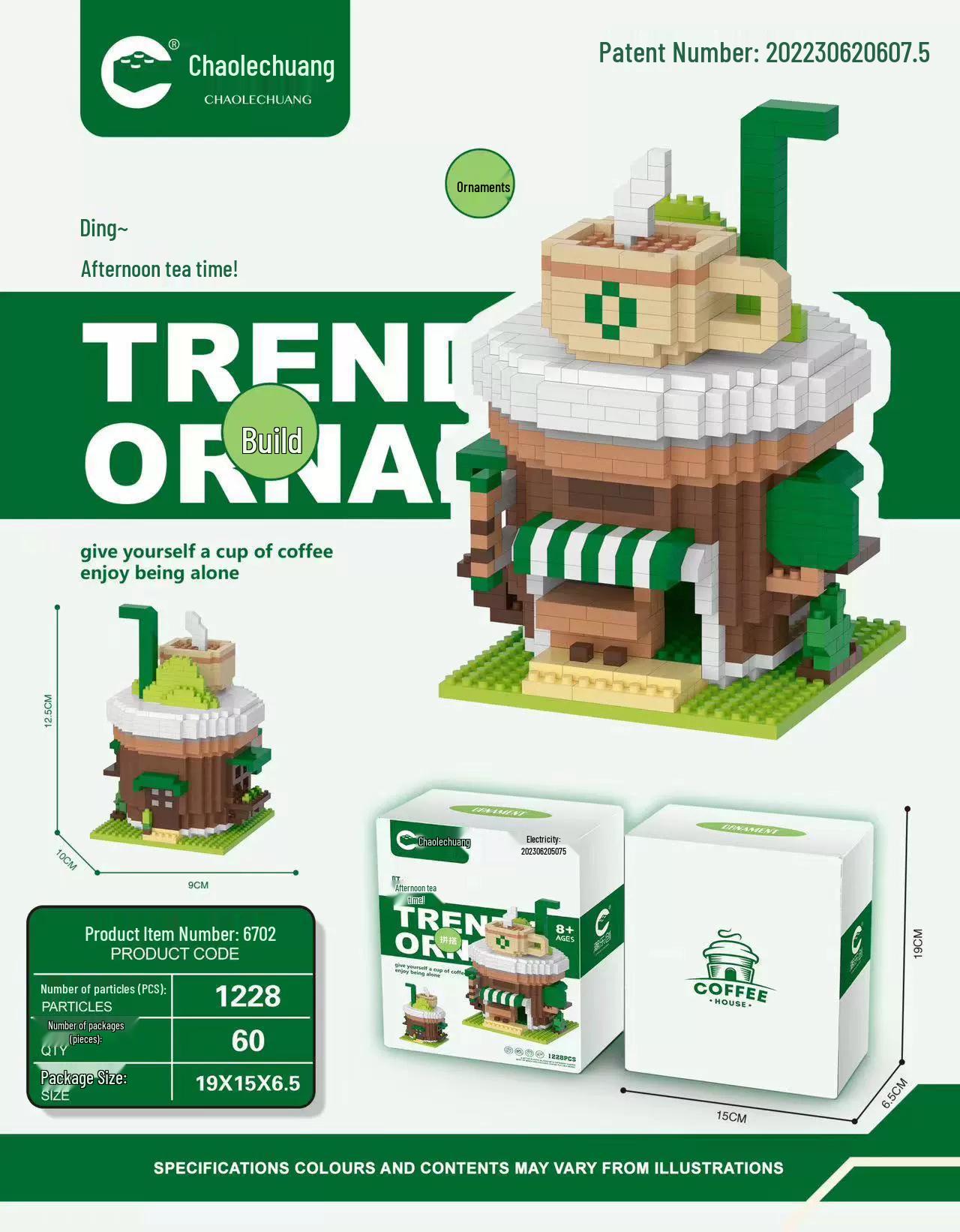 

Совместимый LEGO DIY Кофемашина Микро Строительные Блоки 3D Пазл Игрушка для Девочек