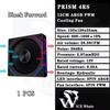 LDPCSJ Prism 4RS 120mm ARGB PC Case Fan with Infinity Mirror Design Motherboard Sync 4PIN PWM CPU Cooler Ventilador Fuel Injectors 6
