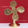 Yuanbao windmill turns metal handicrafts desktop creative wind and water ornament
