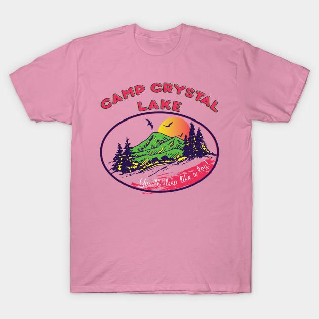 T Shirt Women Camp Crystal Lake Horror Movie Halloween Costume Harajuku Print Kawaii Tshirt Summer Short Sleeve Female T-Shirt Top Tee