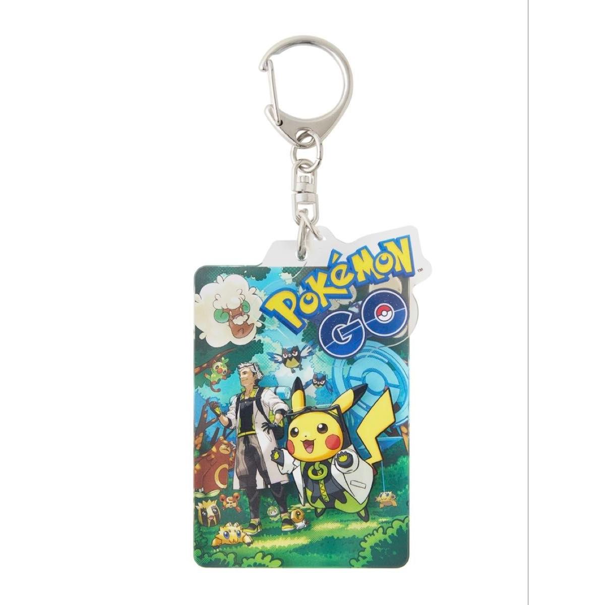 Used Pokemon GO Acrylic Keychain Professor Willow Pikachu