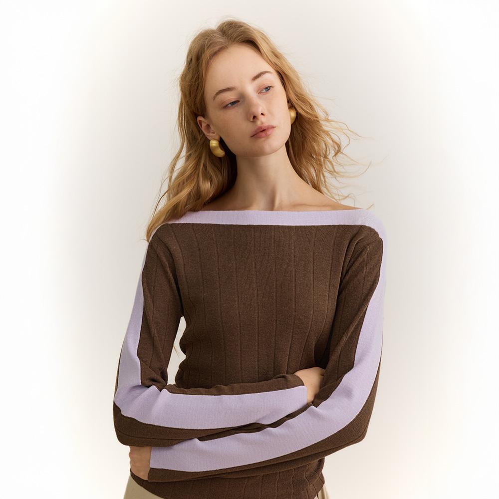 Waiwaiaiem Yy_Temperament Pit Strip Knit