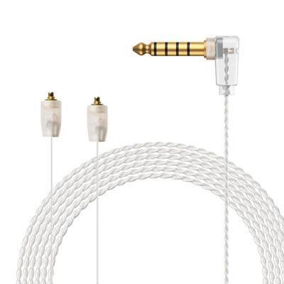 OKCSC Aurora Recable MMCX Cable for Earphone Replacement Balanced Connection 2 Cores OFC Ultra Fine Type Compatible with SE Series Such As Shure
