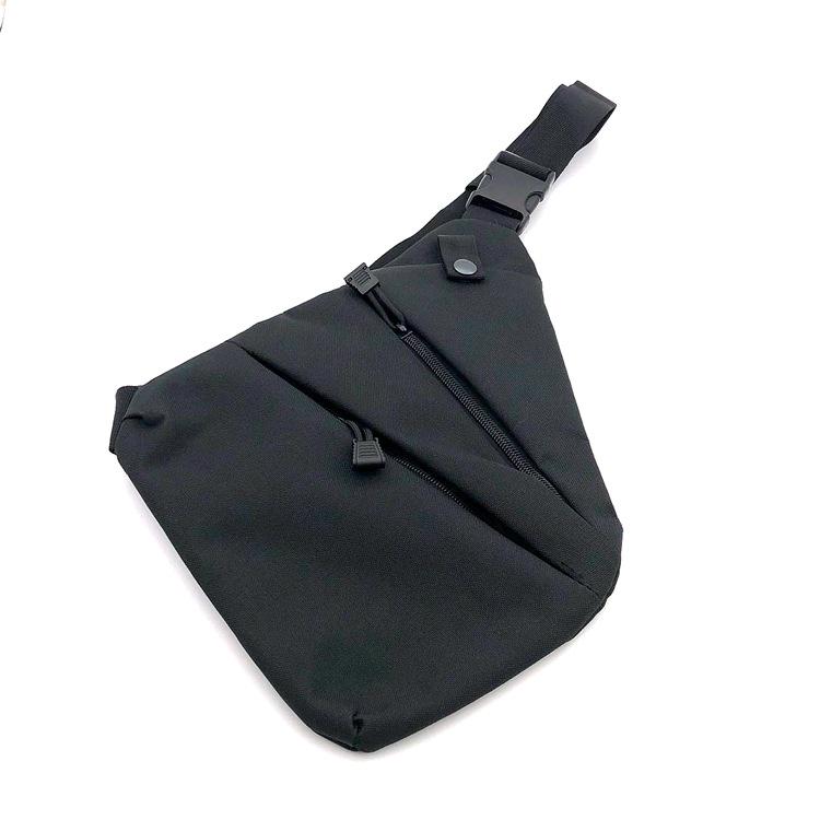 Men's Single-Shoulder Anti-Theft Crossbody Bag - Versatile Outdoor Chest and Waist Sports Bag