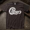T-shirt Classique Noir Logo Chicago Rock Band Livraison Gratuite Graphique Unisexe