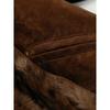 American Style Men's Coats Hooded Faux Fur Single Breasted Loose Solid Color Winter Jackets