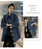 Autumn/Winter Korean-Style Loose Denim Oversized Pointed Collar Shirt Jacket