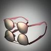 Unpolarisierte Mode Doppelsteg Oval Beschichtung Lichtblockierende Sonnenbrille Herren Damen High Definition Sonnenschutz Brille