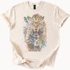 Running Leopard Wild Art Graphic Shirt Tshirt