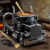 Handmade Truck, Coffee Cup, Resin Handicraft, Creative Car, Small Ornament, Living Room, High-end Home Decoration