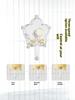 Creative Flowers Parrot Rotating Food Leakage Toy Rotating Cage Bird Relieve Boredom Feeder Foraging Gnawing Toys Accessories.