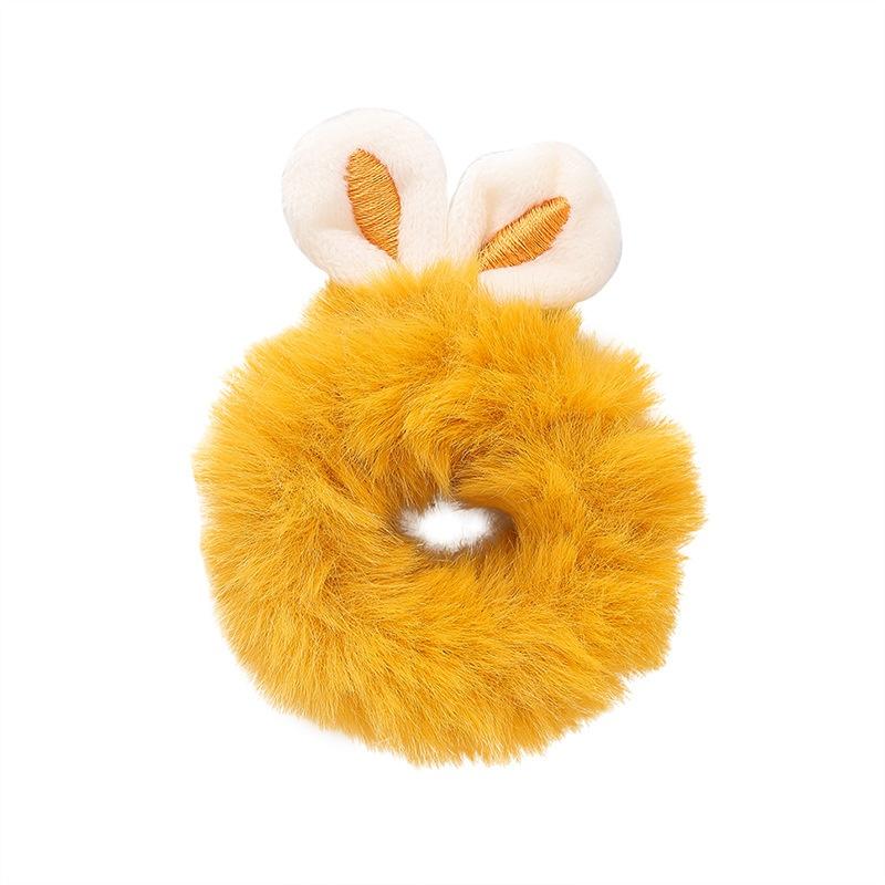 Autumn and Winter Rabbit Ears Fluffy Hair Ring Tied Hair Female Hair Head Rope