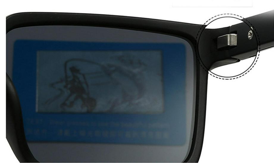 2026 Retro Men's Polarized Square Sunglasses - Trendy, Slimming Design for Driving