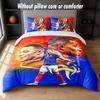 Kylian Mbappe Design Bed Bedding Set 1 Duvet Cover + 2 Pillowcases Soft Breathable Household Bed Linens