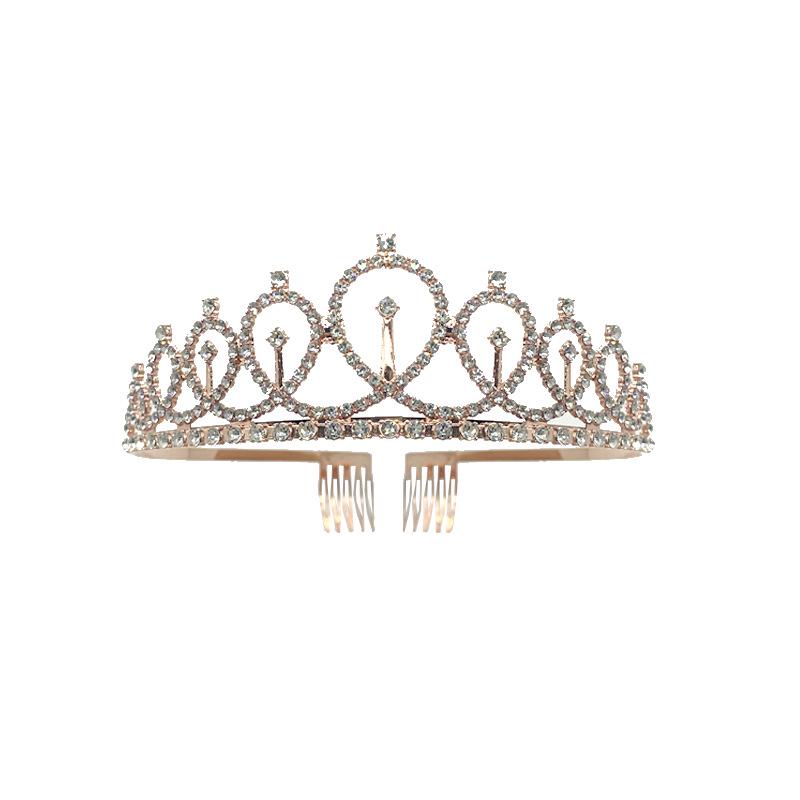 Cross-border Crown Headpiece & Etiquette Sash Set for Birthday & Party Photo Props