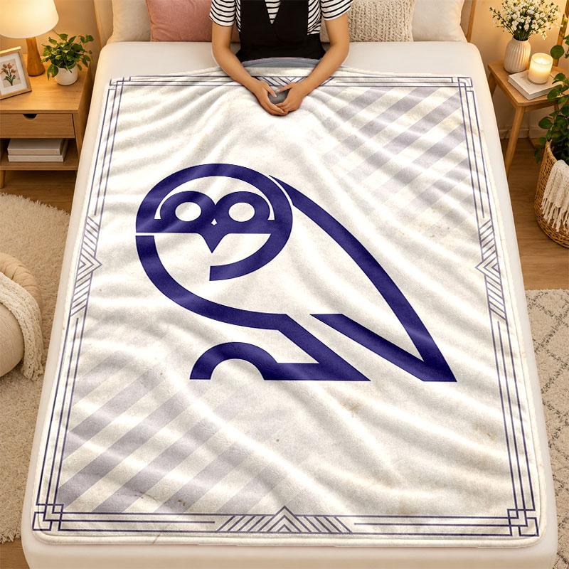 Flannel BlanketSheffield Wednesday Warm Soft Throw Blanket for Indoor Sofa Bed Living Room Use