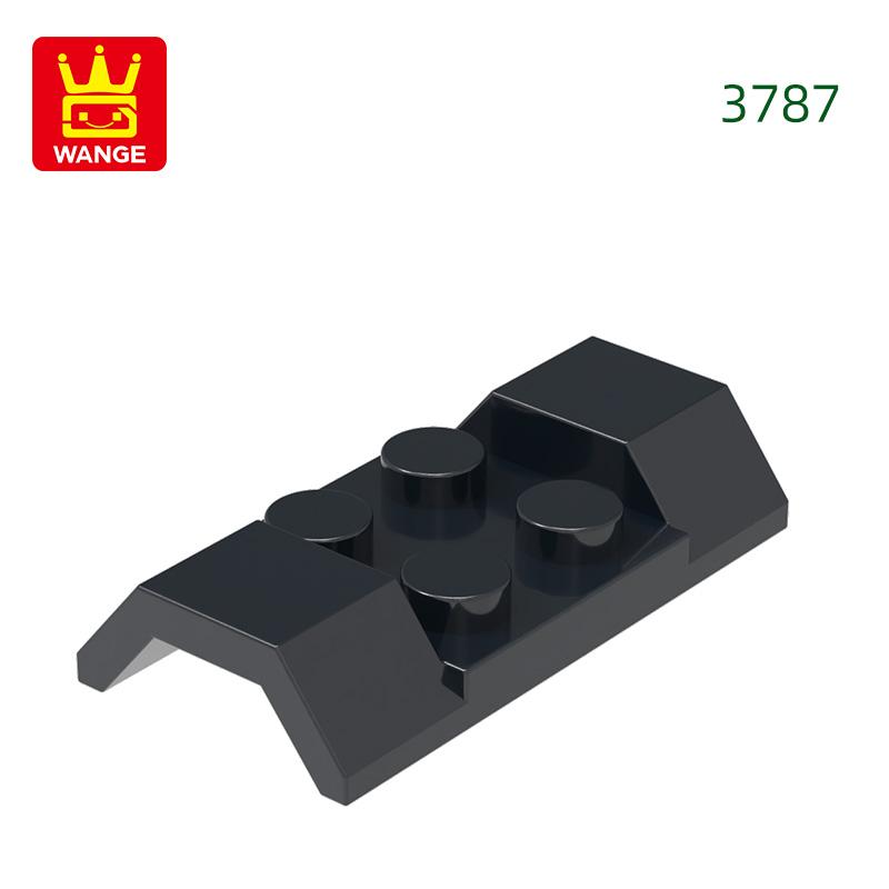 

Non-Toxic 3787 100G/80Pcs 2X4 Car Fender Block Moc Color Arched Accessories Compatible With Bricks Diy Children S Toy Assembly Gift about 80 Pcs