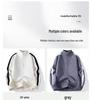Men's Casual Zipper Stand Collar Sweater - Loose, Thick Knit for Autumn/Winter