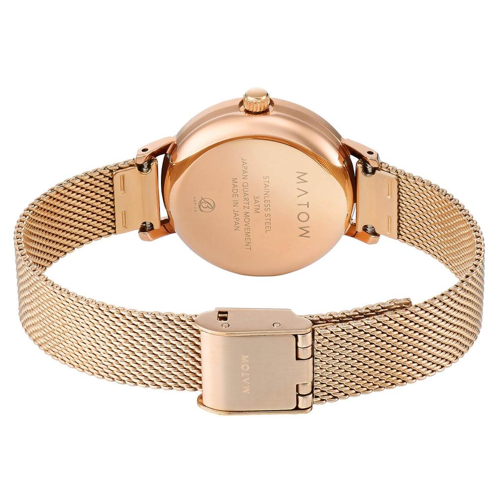 Authorized Dealer Shiki Bouquet Mountain Cherry Blossom Rose Gold Mw007001 [MATOW] Women's Watch, Mesh,