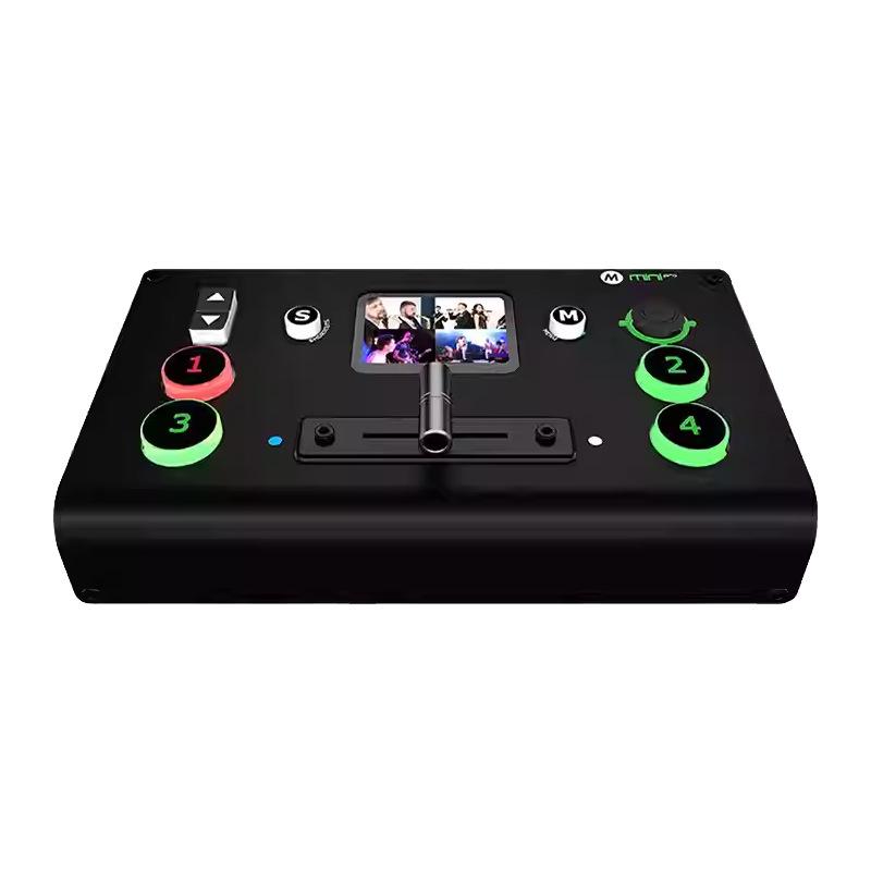 Jia Shi Ying Mini Pro HDMI Switcher: 4-way Director Live Broadcast Machine with Touch Screen & Picture-in-Picture