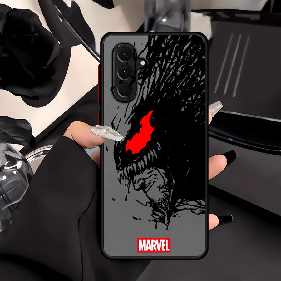 Marvels Spider-Man Venom Case for Samsung Galaxy A16 A52S A72 A53 A35 A14 A23 A15 A54 A17 A52 A34 A36 A73 A33 A56 A55 Phone