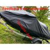 420D Durable Waterproof Oxford Trailerable Motorboat Jet Ski Cover UV Protection Thickened Version For Seadoo Yamaha WaveRunner