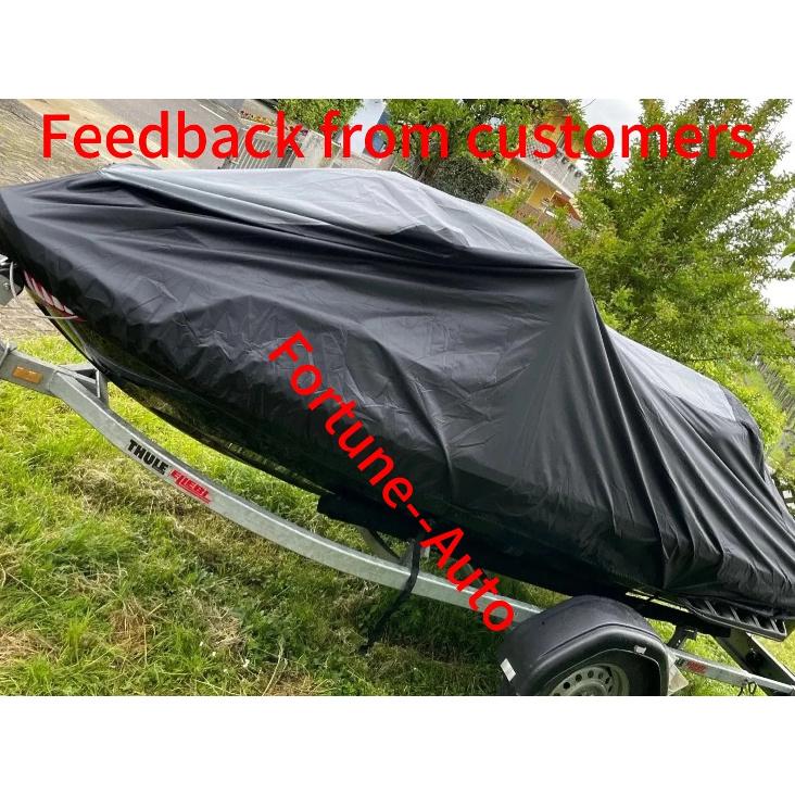 420D Durable Waterproof Oxford Trailerable Motorboat Jet Ski Cover UV Protection Thickened Version For Seadoo Yamaha WaveRunner