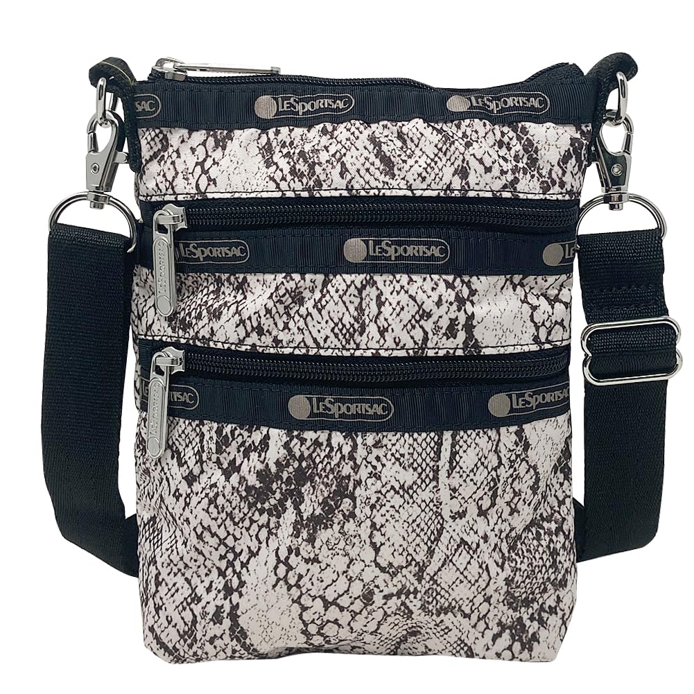 

Smartphone Shoulder CROSSBODY Shoulder Bag 4007 PYTHON [LeSportsac] 3-ZIP (CLASSIC IVORY) [Item]