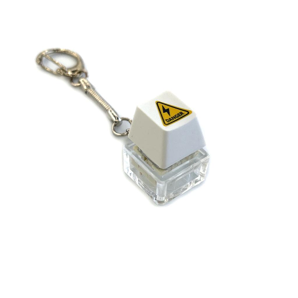 Decompression Keychain Mechanical Keyboard Button Keyring Fingertip Key Cap Pendant Antistress Toy