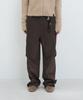 Yunse Padded Cargo Pants (Brown)