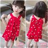 Sai Minnie Mouse Cosplay Set for Girls, Cotton, with Ribbon on the Back, Perfect for Christmas, Spring, Summer, Fall, and Winter, Polka Dots, Cute