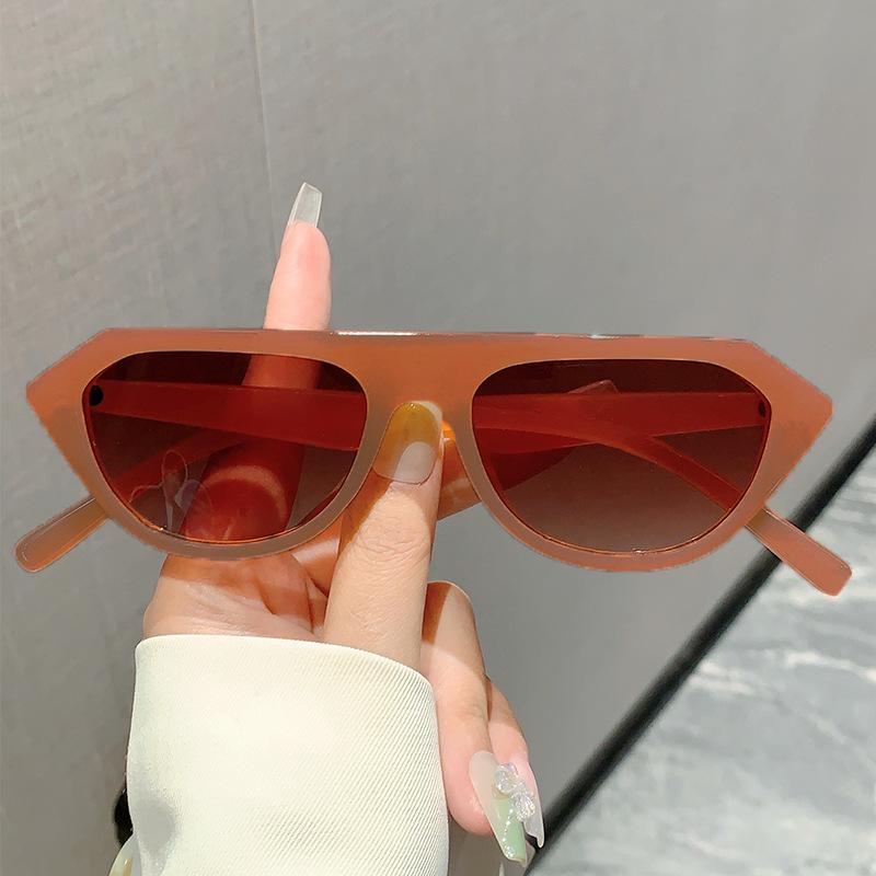 Luxury Brand Designer Polygon Sunglasses Women For Men Fashion Vintage Party Travel Punk Sun Glasses Hip Hop Popular Shade Uv400