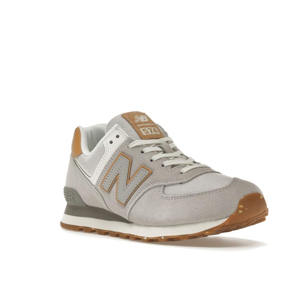 New Balance 574 Rain Cloud Maple Unisex-Sneakers Creme ML574AC2