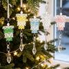 Fake Ice Clear Ice Christmas Ornaments Transparent Christmas Tree Decorations  New Year